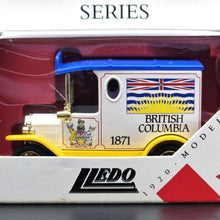 Load image into Gallery viewer, Lledo Days Gone 1920 Model T Ford Van British Columbia 1871 Canadian Provincial Series DG06084 New