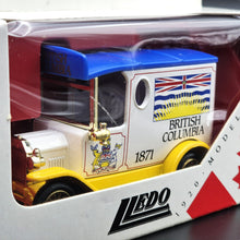 Load image into Gallery viewer, Lledo Days Gone 1920 Model T Ford Van British Columbia 1871 Canadian Provincial Series DG06084 New