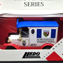 Load image into Gallery viewer, Lledo Days Gone 1920 Model T Ford Van Northwest Territories 1870 Canadian Provincial Series DG06076 New