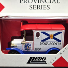 Load image into Gallery viewer, Lledo Days Gone 1920 Model T Ford Van Nova Scotia 1867 Canadian Provincial Series DG06080 New