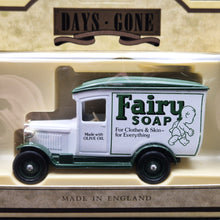 Load image into Gallery viewer, Lledo Days Gone 1934 Chevrolet Van Fairy Soap - Made with Olive Oil White DG21028