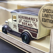 Load image into Gallery viewer, Lledo Days Gone 1934 Chevrolet Van "Scribban's Bread" Cream DG21033 Limited Edition