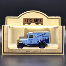 Load image into Gallery viewer, Lledo Days Gone 1934 Ford Model A Van Madame Tussaud’s Exhibition Light Blue DG13040