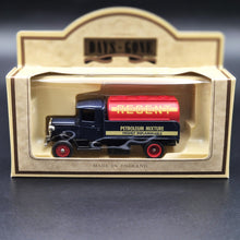 Load image into Gallery viewer, Lledo Days Gone 1934 Mack Tanker Regent Petroleum Mixture Dark Blue DG42002