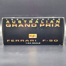 Load image into Gallery viewer, Maisto 1997 Ferrari F50 Red 1:24 Diecast Car 1997 Qantas Australian Grand Prix - Melbourne