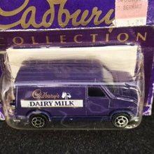 Load image into Gallery viewer, Majorette 1994 Ford E-350 (Fourgon) Delivery Van Dark Purple #234 Cadbury's Series