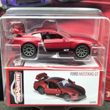 Load image into Gallery viewer, Majorette 2020 Ford Mustang GT Matte Satin Red #204D Deluxe Cars Series New
