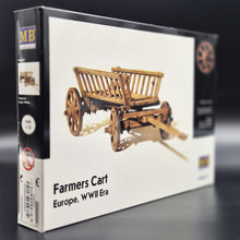 Load image into Gallery viewer, Master Box Farmers Cart - Europe, WWII Era Horse-Drawn Vehicle #MB3537 1:35 Scale Model Kit