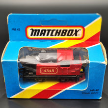Load image into Gallery viewer, Matchbox 1982 0-4-0 Locomotive Steam Loco Red 1-75 Series MB43 Boxed