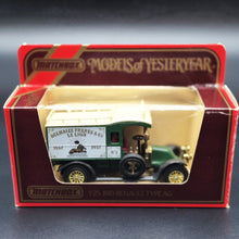Load image into Gallery viewer, Matchbox 1910 Renault Type AG Van Delhaize Freres & Cie Models Of Yesteryear Y25-1 Boxed