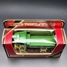 Load image into Gallery viewer, Matchbox 1918 Atkinson Model D Steam Wagon Green Lake Goldsmith Sand & Gravel, Australia Models Of Yesteryear Y18-2