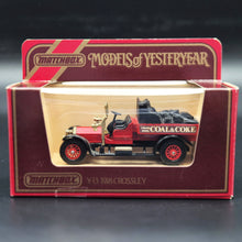 Load image into Gallery viewer, Matchbox 1918 Crossley Lorry Evans Bros Coal & Coke Models Of Yesteryear Y13-3 Boxed
