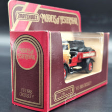 Load image into Gallery viewer, Matchbox 1918 Crossley Lorry Evans Bros Coal & Coke Models Of Yesteryear Y13-3 Boxed