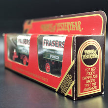 Load image into Gallery viewer, Matchbox 1922 Foden 'C' Type Steam Wagon & Trailer Fraser's of Ipswich Models Of Yesteryear Y27-1