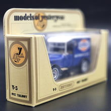 Load image into Gallery viewer, Matchbox 1927 Talbot Van Ever Ready Dark Blue Models Of Yesteryear Y5-4 Boxed