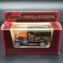 Load image into Gallery viewer, Matchbox 1930 Ford Model A Woody Wagon A&J Box Models Of Yesteryear Y21-1 Boxed