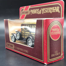 Load image into Gallery viewer, Matchbox 1930 Ford Model A Woody Wagon A&J Box Models Of Yesteryear Y21-1 Boxed