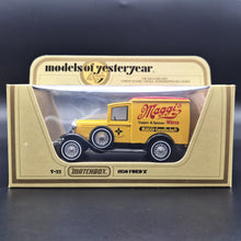 Load image into Gallery viewer, Matchbox 1930 Model A Ford Van Maggi's Suppen & Speisen Models Of Yesteryear Y22-1 Boxed