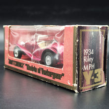Load image into Gallery viewer, Matchbox 1934 Riley MPH Metallic Red Models Of Yesteryear Y3-3 Boxed