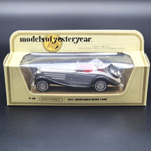 Load image into Gallery viewer, Matchbox 1937 Mercedes-Benz 540k Silver Models Of Yesteryear Y20-1 Boxed