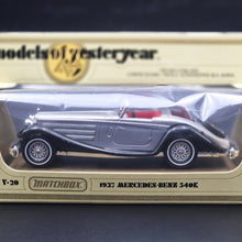 Load image into Gallery viewer, Matchbox 1937 Mercedes-Benz 540k Silver Models Of Yesteryear Y20-1 Boxed