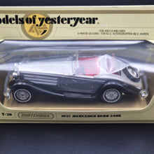 Load image into Gallery viewer, Matchbox 1937 Mercedes-Benz 540k Silver Models Of Yesteryear Y20-1 Boxed