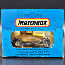 Load image into Gallery viewer, Matchbox 1983 Ford Model A Coupe Beige 1-75 Series MB73 Boxed