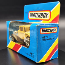 Load image into Gallery viewer, Matchbox 1983 Ford Model A Coupe Beige 1-75 Series MB73 Boxed