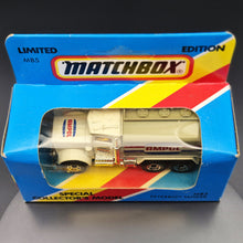 Load image into Gallery viewer, Matchbox 1985 Peterbilt Tanker Truck Ampol White MB5 Promotional Series Limited Edition