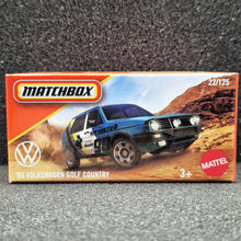 Load image into Gallery viewer, Matchbox 2025 1990 Volkswagen Golf Country Teal #22 MBX Adventure New Sealed Box