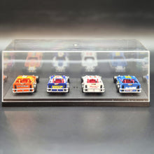 Load image into Gallery viewer, Matchbox 1993 Dirt Racer DIRT Super Stars Series Speedway Cars 4 Car Display Case