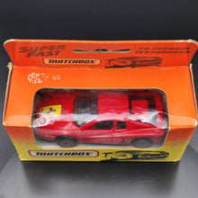 Load image into Gallery viewer, Matchbox 1993 Ferrari Testarossa Red #75 Matchbox 1-75 Superfast Boxed