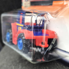 Load image into Gallery viewer, Matchbox 1999 Mercedes Trac 1600 Turbo Dark Blue #5 Farm Series 5/5 Long Card