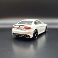 Load image into Gallery viewer, Matchbox 2021 2016 Alfa Romeo Giulia Pearl White #47 MBX Metro