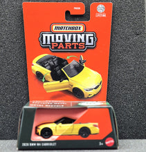 Load image into Gallery viewer, Matchbox 2025 2020 BMW M4 Cabriolet Yellow Moving Parts 35/50 New