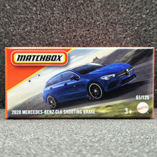 Load image into Gallery viewer, Matchbox 2025 2020 Mercedes-Benz CLA Shooting Brake Dark Blue #61 MBX Road Trip New Sealed Box