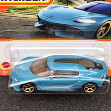 Load image into Gallery viewer, Matchbox 2024 2021 Koenigsegg Gemera Aqua #1 MBX Road Trip New