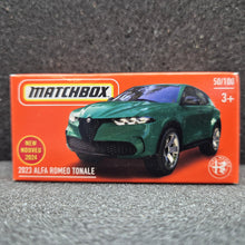 Load image into Gallery viewer, Matchbox 2024 2023 Alfa Romeo Tonale Green #50 MBX Road Trip New Sealed Box