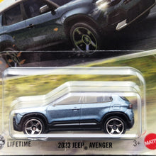 Load image into Gallery viewer, Matchbox 2025 2023 Jeep Avenger Blue Grey #63 MBX Roadtrip New Long Card