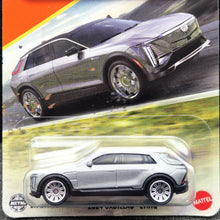 Load image into Gallery viewer, Matchbox 2025 2024 Cadillac Lyriq Dark Grey #14 MBX Road Trip New Long Card