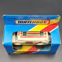 Load image into Gallery viewer, Matchbox 1984 4x4 Chevrolet Van White MB68 Castrol GTX Series 1-75 Limited Edition Box Unopened