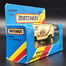 Load image into Gallery viewer, Matchbox 1984 4x4 Chevrolet Van White MB68 Castrol GTX Series 1-75 Limited Edition Box Unopened