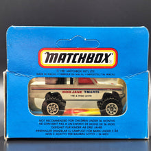 Load image into Gallery viewer, Matchbox 1985 4x4 Open Back Pickup Truck White MB63 Bob Jane T-Marts Limited Edition Sealed Box