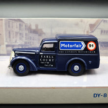 Load image into Gallery viewer, Matchbox Dinky 1948 Commer 8CWT Van Dark Blue Motorfair #DY-8B 1:43 Die Cast Model