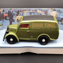 Load image into Gallery viewer, Matchbox Dinky 1950 Ford E83W Van Radio Times Dark Green #DY-3 1:43 Die Cast Model