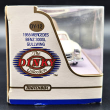 Load image into Gallery viewer, Matchbox Dinky 1955 Mercedes-Benz 300SL Gull Wing Ivory #DY-12 1:43 Die Cast Model