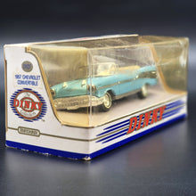 Load image into Gallery viewer, Matchbox Dinky 1957 Chevrolet Bel Air Convertible Light Blue #DY-27 1:43 Die Cast Model