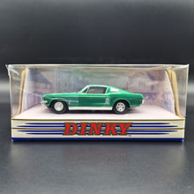 Load image into Gallery viewer, Matchbox Dinky 1967 Ford Mustang Fastback Metallic Green #DY-16 1:43 Die Cast Model