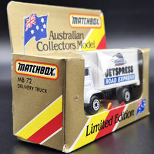 Load image into Gallery viewer, Matchbox 1986 Dodge Commando Delivery Truck White MB-72 Limted Edition - Unopened Box