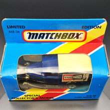 Load image into Gallery viewer, Matchbox 1983 Ford Model A Van Champion Spark Plugs Series 1-75 MB38 Boxed Limited Edition